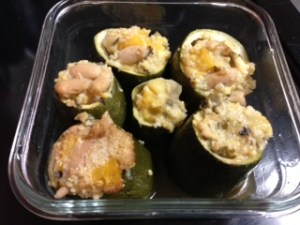 stuffed zucchini