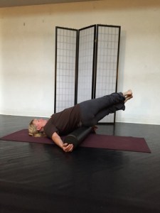 Roxanne in Oblique twist on roller